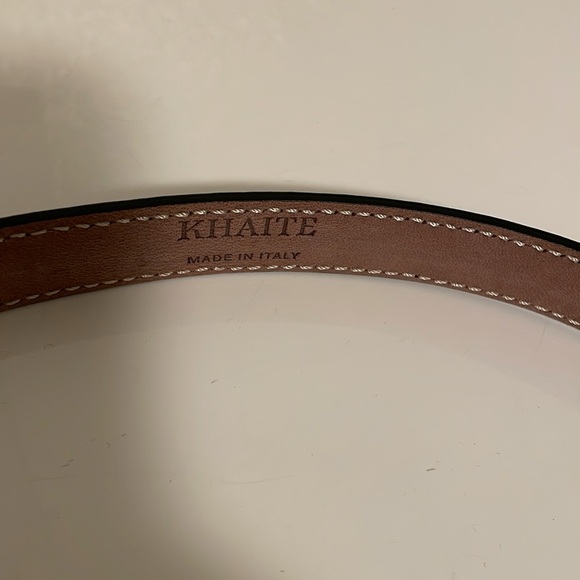Khaite Julius Small Leather Belt - Picture 2 of 7